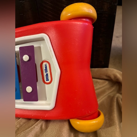 Vintage Little Tikes Xylophone Tap A Tune Musical Pull Toy - Picture 5 of 11